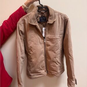 Abercrombie & Fitch Brown Corduroy Jacket